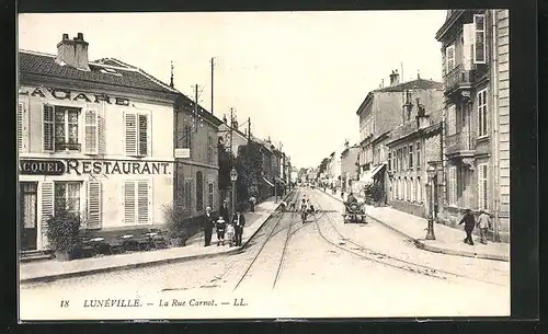 AK Lunéville, Restaurant, La Rue Carnot