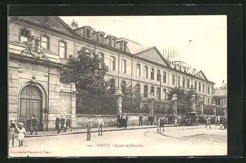 AK Nancy, Lycée de Garcons