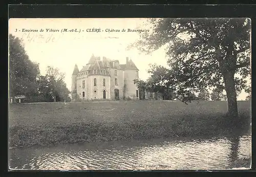 AK Cléré, Château de Beaurepaire