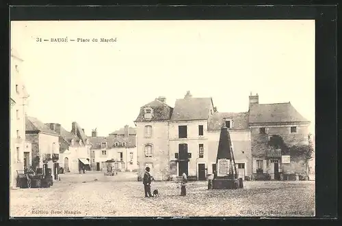 AK Baugé, Place du Marché