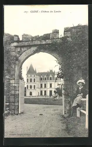 AK Cléré, Château des Landes