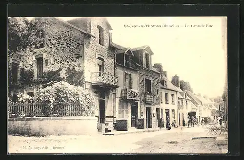 AK St-Jean-le-Thomas, La Grande Rue