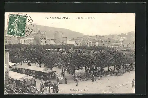 AK Cherbourg, Place Divette