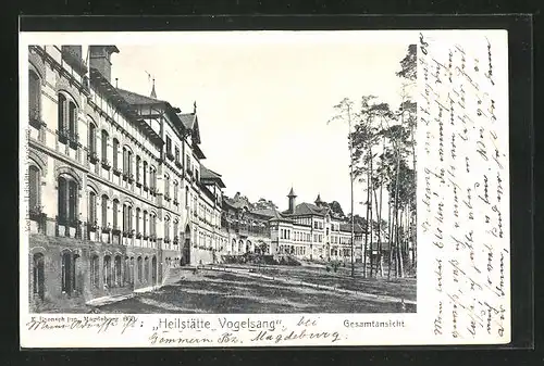 AK Gommern, Heilstätte Vogelsang, Gesamtansicht