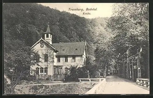 AK Treseburg, Kirche im Bodetal