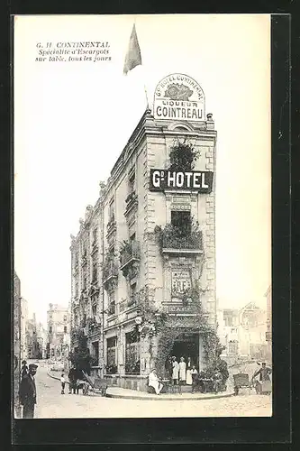 AK Angers, Hotel G. H. Continental