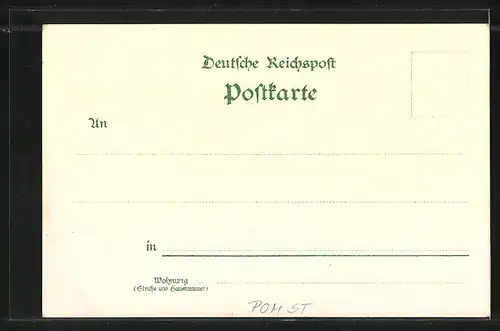 Lithographie Swinemünde, Lootsenstation und Zeitballthurm, Leuchtthurm in Betrieb