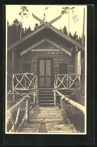 Foto-AK Kitzbühel, Jäger-Haus Schellenberg