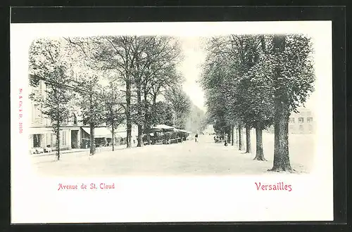 AK Versailles, Avenue de St. Cloud