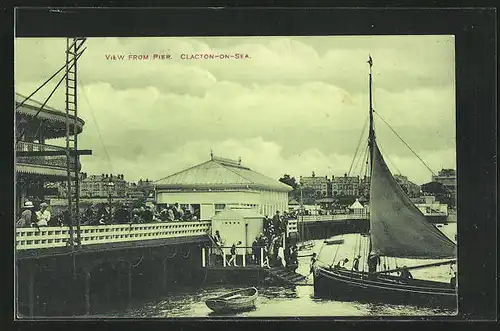 AK Clacton-on-Sea, View from Pier