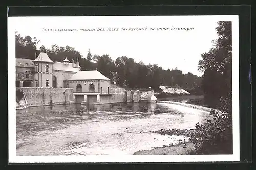 AK Rethel, Moulin des Isles Transformé en Usine Électrique