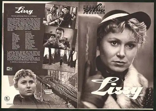 Filmprogramm PFP Nr. 64 /57, Lissy, Sonja Sutter, Horst Drinda, Regie: Konrad Wolf