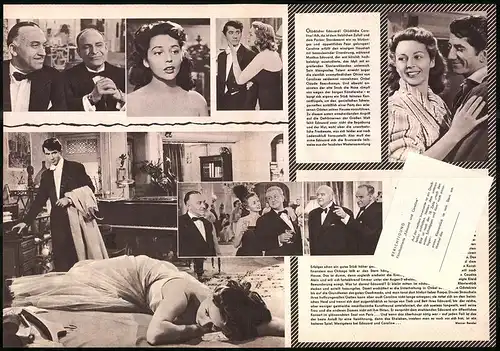 Filmprogramm PFP Nr. 84 /57, Eduard und Caroline, Daniel Gelin, Anne Vernon, Regie: Jacques Becker