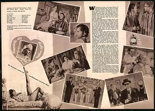 Filmprogramm PFP Nr. 25 /61, Einesteils der Liebe wegen, 2. Teil, Henning Moritzen, Regie Erik Balling