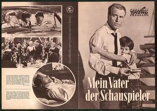 Filmprogramm PFP Nr. 95 /57, Mein Vater der Schauspieler, O. W. Fischer, Hilde Krahl, Evi Kent, Regie Robert Siodmak