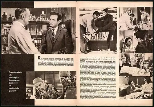 Filmprogramm PFP Nr. 94 /64, Chefarzt Dr. Pearson, Fredric March, Ben Gazzara, Dick Clark, Regie Phil Karlson