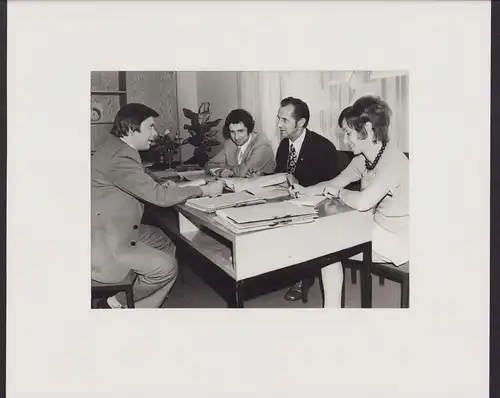 Fotoalbum 20 Fotografien VEB Mansfeld-Kombinat  Wilhelm Pieck  1974, Funktionäre, Abteilung Leipzig, DDR