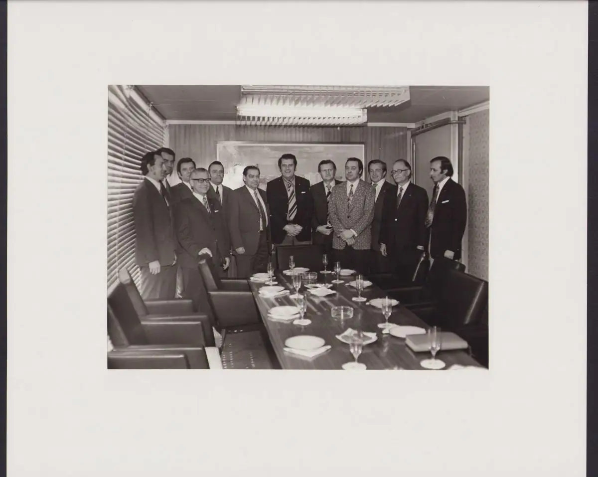 Fotoalbum 20 Fotografien VEB Mansfeld-Kombinat  Wilhelm Pieck  1974, Funktionäre, Abteilung Leipzig, DDR 14