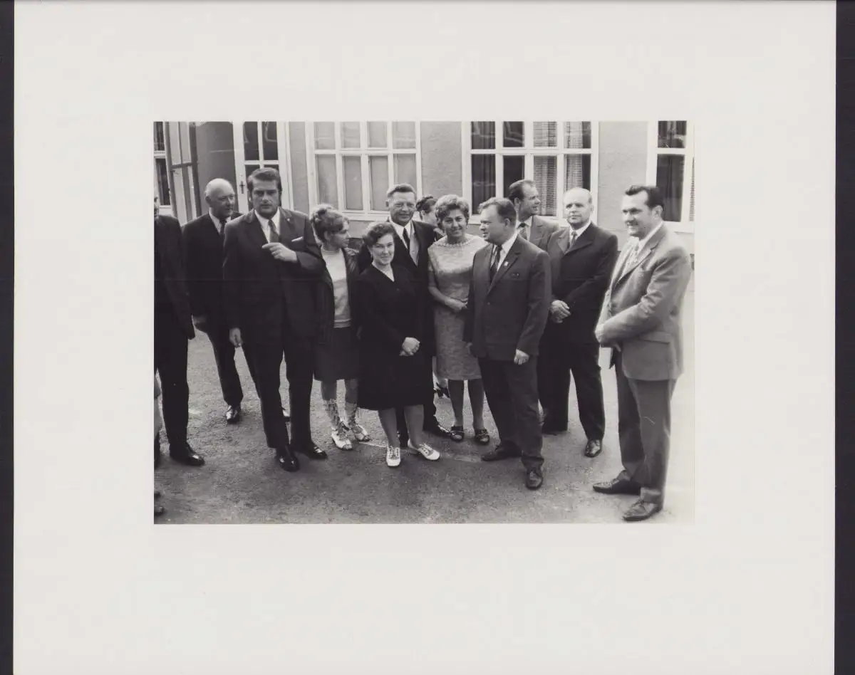Fotoalbum 20 Fotografien VEB Mansfeld-Kombinat  Wilhelm Pieck  1974, Funktionäre, Abteilung Leipzig, DDR 15