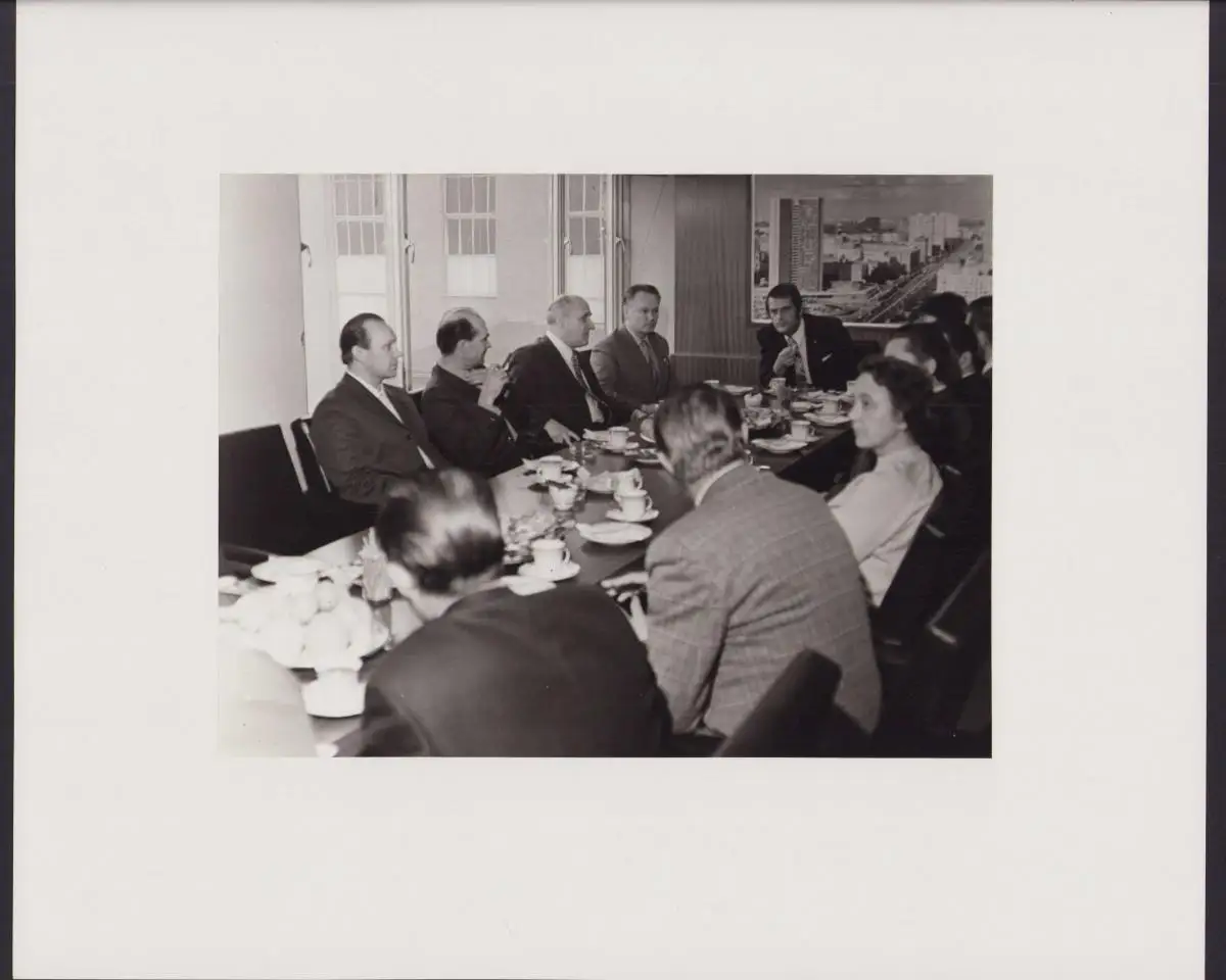 Fotoalbum 20 Fotografien VEB Mansfeld-Kombinat  Wilhelm Pieck  1974, Funktionäre, Abteilung Leipzig, DDR 17