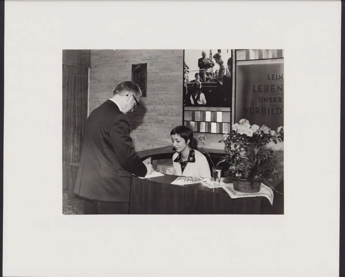 Fotoalbum 20 Fotografien VEB Mansfeld-Kombinat  Wilhelm Pieck  1974, Funktionäre, Abteilung Leipzig, DDR 8