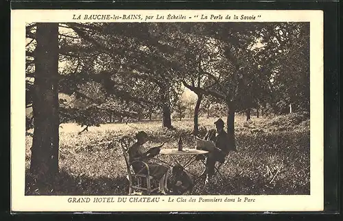 AK La Bauche-les-Bains, Grand Hôtel du Château