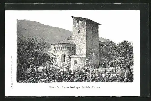 AK Aime, Basilique de Saint-Martin