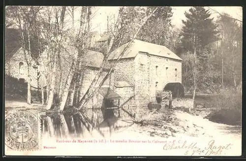 AK Mayenne, Le Moulin Besnier sur la Colmont