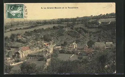 AK Ste. Suzanne Mayenne, Le Grand Moulin et la Fousillère