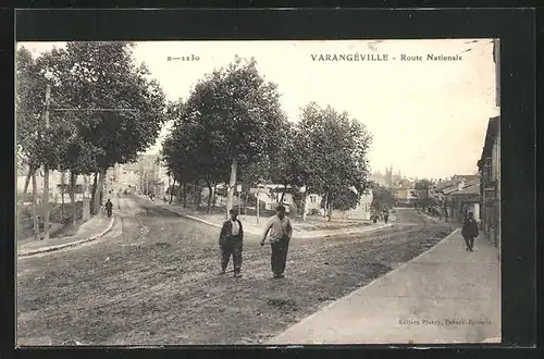 AK Varangéville, Route Nationale