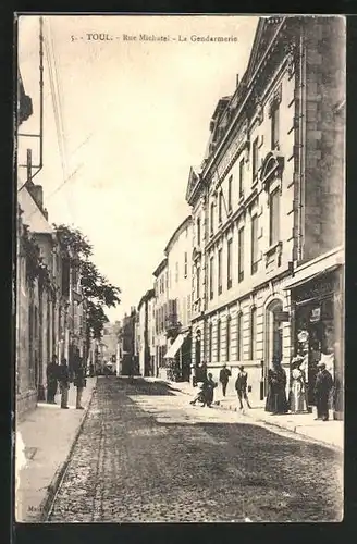 AK Toul, Rue Michatel, La Gendarmerie