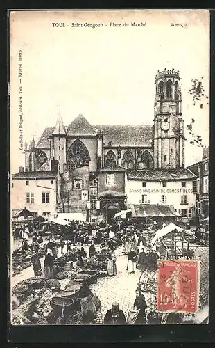 AK Toul, Saint Gengoult, Place du Marché