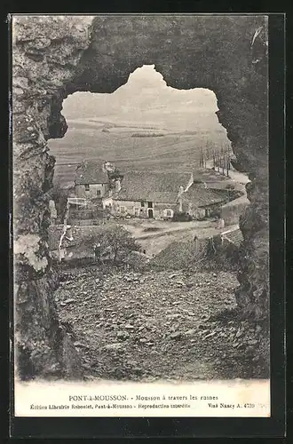 AK Nancy, Pont á Mousson, á Travers les Ruines