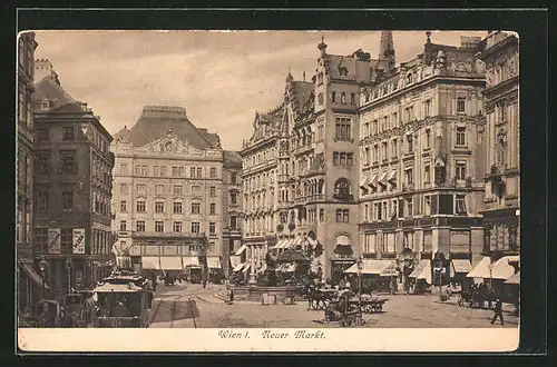 AK Wien, Neuer Markt mit Geschäften