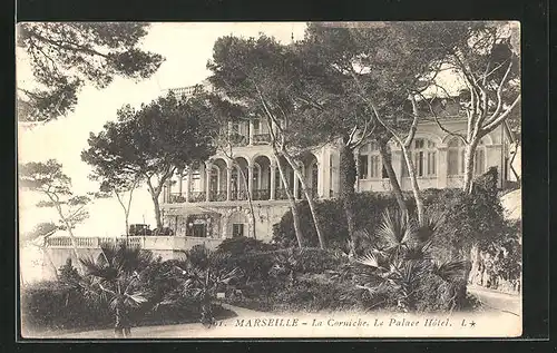 AK Marseille, La Courniche, Le Palace Hôtel