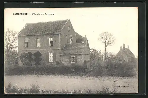 AK Bambecque, L`École de Garcons