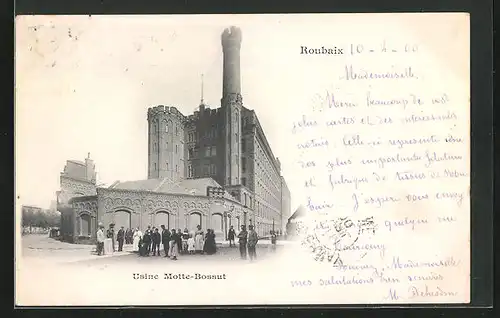 AK Roubaix, Usine Motte-Bossut