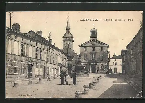 AK Ancerville, Place et Justice de Paix