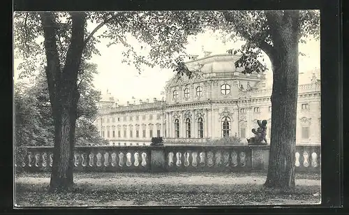 AK Würzburg, Partie im Hofgarten