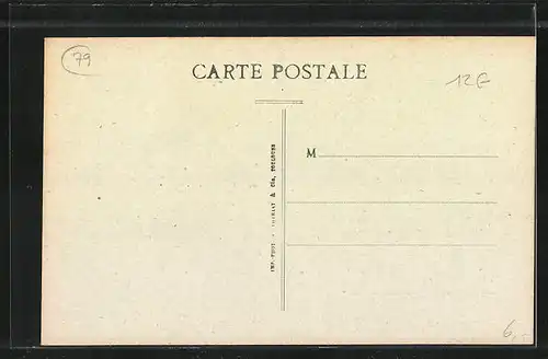 AK Argenton-Château, La Route au Bas-Bourg