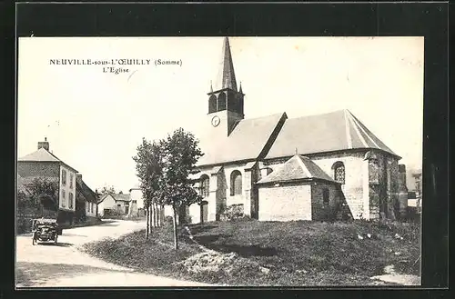 AK Neuville-sous-L`Oeilly, L`Eglise