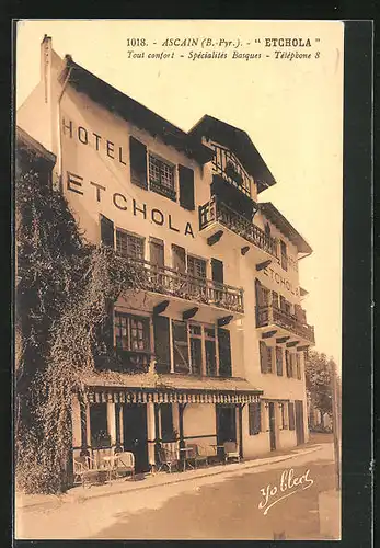 AK Ascain, Hotel Etchola