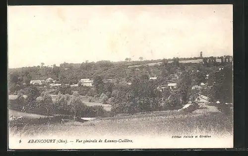 AK Abancourt, Vue générale de Lannoy-Cuillére