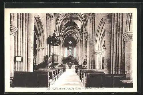 AK Mareuil-sur-Ourcq, Intérieur de l`Eglise