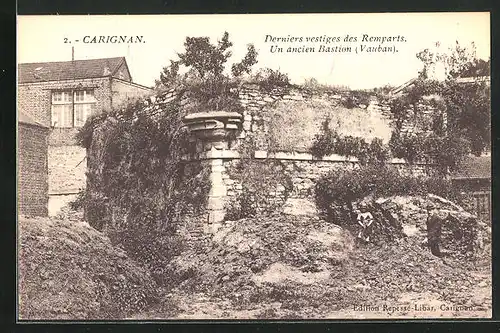 AK Carignan, Derniers vestiges des Remparts, Un ancien Bastion Vauban