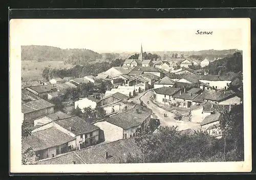 AK Senuc, Ortsansicht aus der Vogelschau