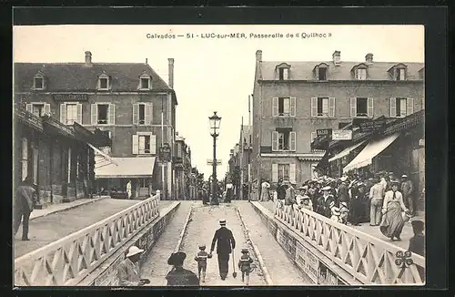 AK Luc-sur-Mer, Passerelle de Quilhoc