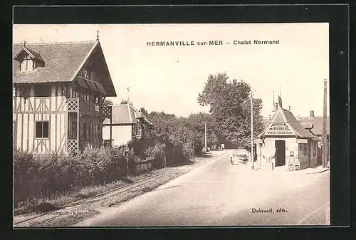 AK Hermanville-sur-Mer, Chalet Normand