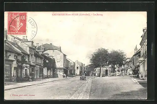 AK Crèvecoer-en-Auge, Le Bourg