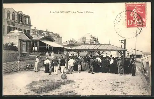 AK Lion-sur-Mer, La Pierre á Possion